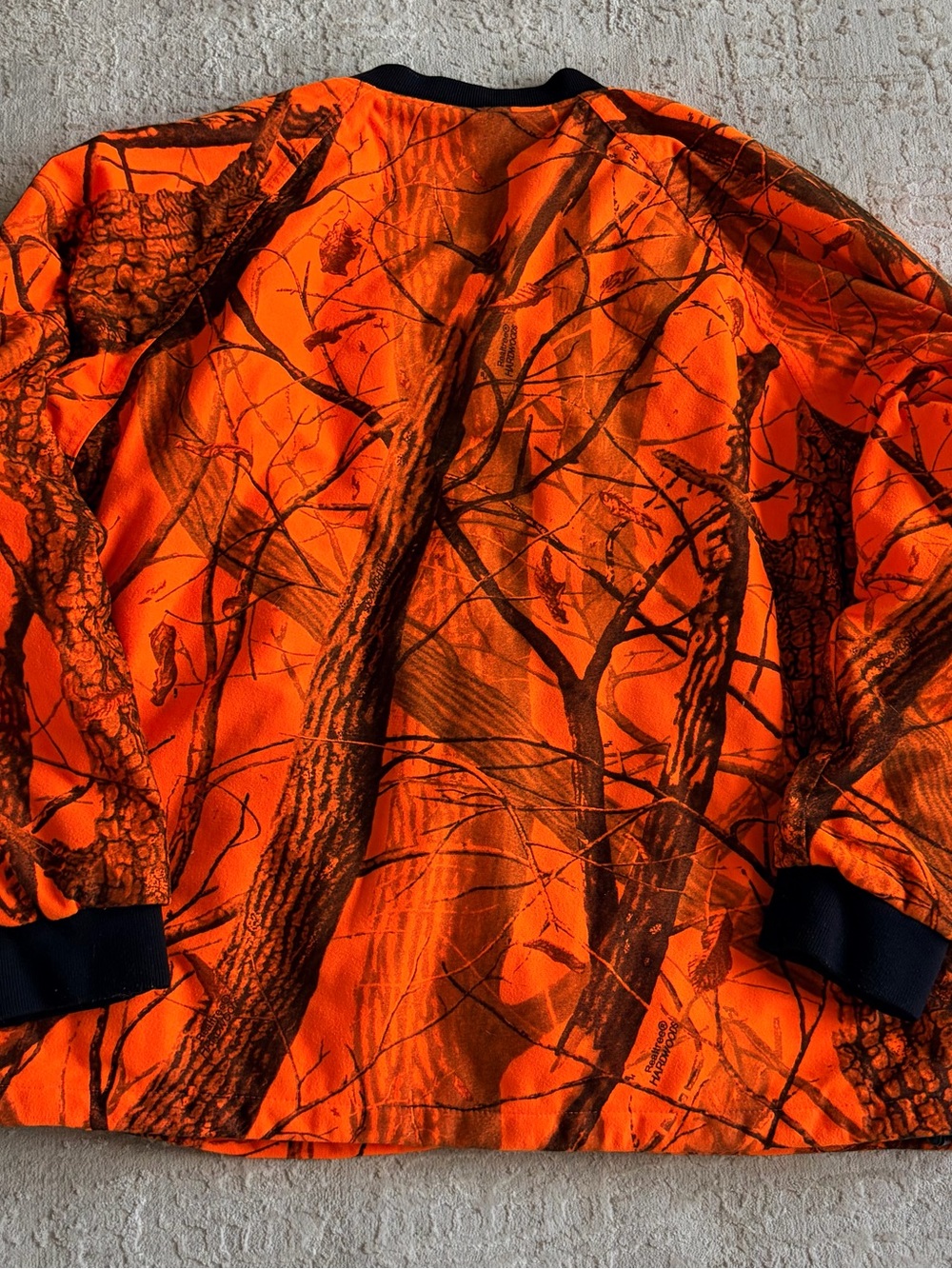 Stearns Dry‑Wear Blaze Orange Quilted Hunting Jacket - Picture 7 of 9